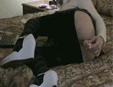 crossdresser toying herself vid
